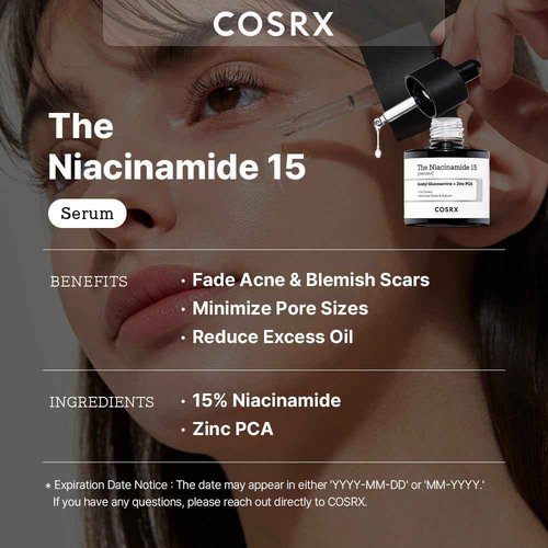 COSRX Morning Skin Care Routine- Daily Essential Galactomyces Balancing Essence & Niacinamide 15% Serum to Improve Rough Skin and Minimize Pores, Korean Skin Care