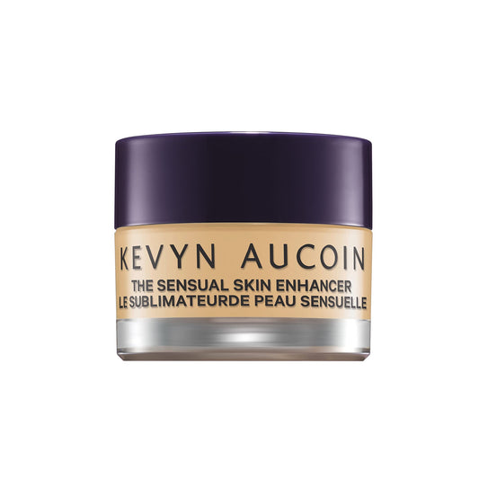 Kevyn Aucoin Sensual Skin Enhancer, SX 06 (Medium) Cream Foundation, Concealer, Highlighter and Contour for All Skin Types, 0.3 OZ