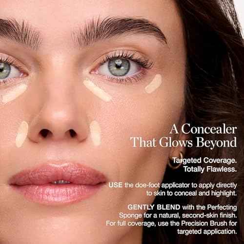 Ogee Complexion Perfecting Under Eye Concealer - Certified Organic Full Coverage Concealer - Buildable Coverage - OSIER 1.75W - Light Medium (Olive Undertones)