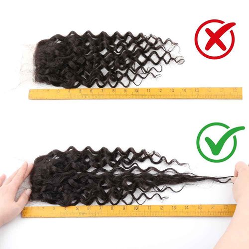 Sent Hair Remy Human Hair 4x4 Loose Deep Wave Lace Closure Human Virgin Hair Piece Free Part with Baby Hair Natural Color 18"
