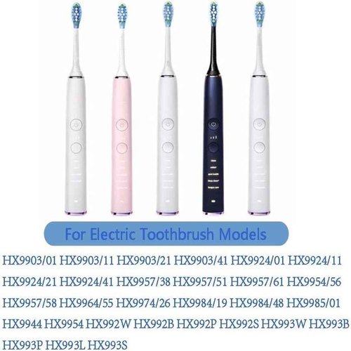 Replacement Electric Toothbrush Charger Base Glass Cup CBA3001 Compatible with Philips Smart 9300 9500 9700 Series, Replacement Soni Care Charger for HX9901 HX9903 HX9924 HX9954 HX9957 HX9984
