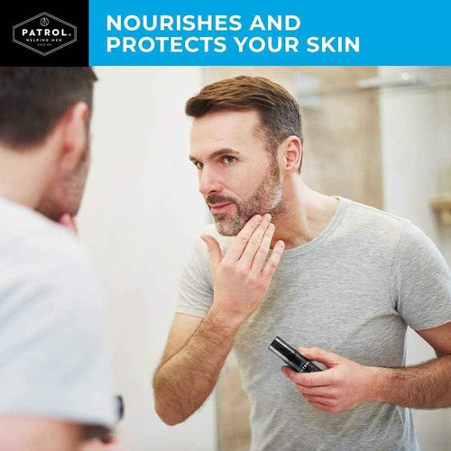 Bump Patrol Pre-Shave Oil for Men with Natural Essential Oils - Smooth Shave, Softer Skin - 1 Ounce - Pack of 2