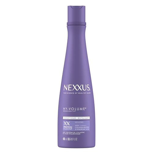 Nexxus Hy-Volume Weightless Lift Conditioner Protein Fusion with Collagen Protein & Hyaluronic Acid For Flat & Limp Hair for 48 Hours of Volume 13.5 Fl Oz