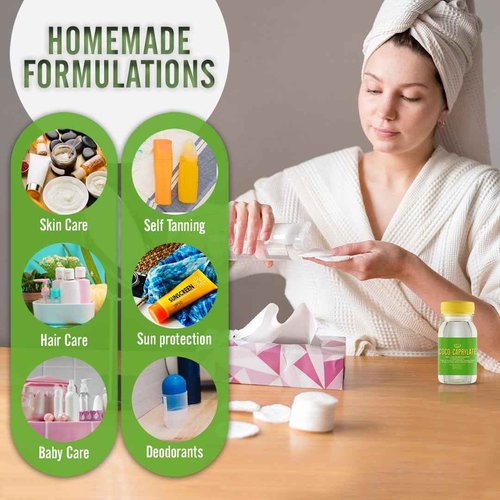 Artekas Innovation COCO-CAPRYLATE - Liquid - 100 g | 3.52 oz - Emollient - For Formulations and DIY Skin, Body, Face, Personal, Hair Care - Shower Products, Conditioning, Shampoos (Pack of 2)