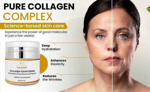 "SOLARIELLE Anti-Aging Skincare Set | Hyaluronic Acid Serum & Collagen Cream | Face & Neck Duo for Wrinkle Reduction | Natural Peptide Formula"