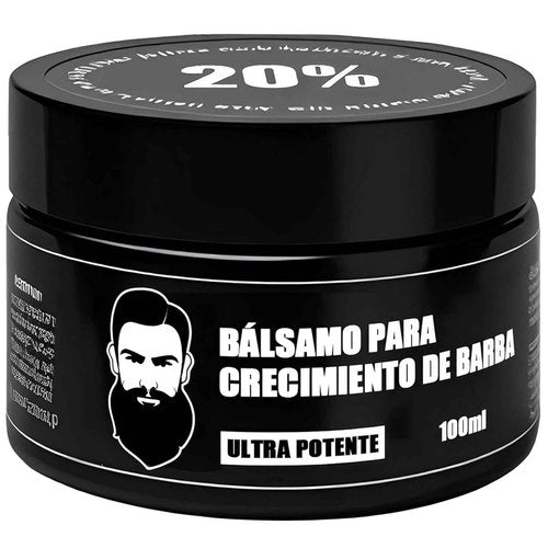 LELLURE NEW Para Barba, Crecimiento De Barba Para Hombre, Apolo Estimulante De Barba, Estimulante De Barba Apolo Ultra Potente, Apolo Balsamo Negro Moisturizes Strengthens Barba for Mens (1PCS)