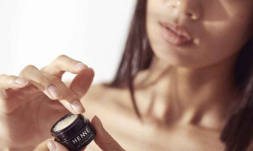 Henné Organics Lip Exfoliator - Natural and Organic Sugar Scrub - Lavender Mint