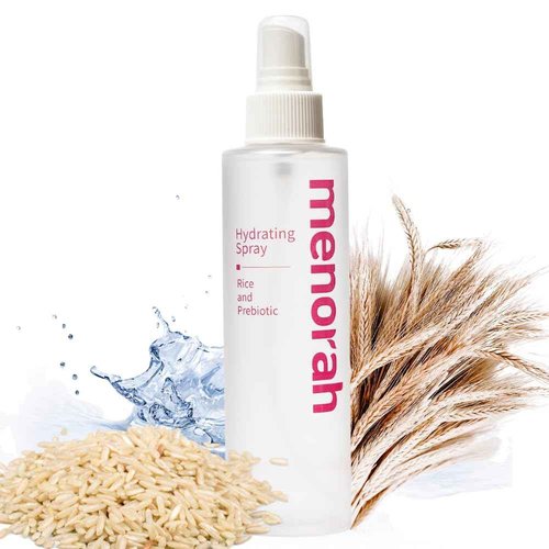 menorah Skincare - Hydrating Spray - with Rice and Prebiotic, Toner, Soothing Facial Spray, Trouble Care, Moisture Balance, Refreshing, Purifying, Calming, All Skin Types