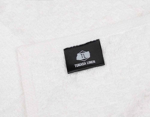 Tukasa Linens 16 Pack Cotton Washcloths for Body and Face, 12x12 Inches, Pack of 16, Multipurpose and Lightweight Wash Clothes for Face. Highly Absorbent - Travel and Bath Towel (White)