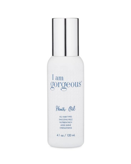 I am gorgeous Hair Oil - Frizzy Hair Solution with Nutrient-Rich Marula & Argan Oil for Damaged, Curly Hair - Adds Lightweight Hydrating Shine