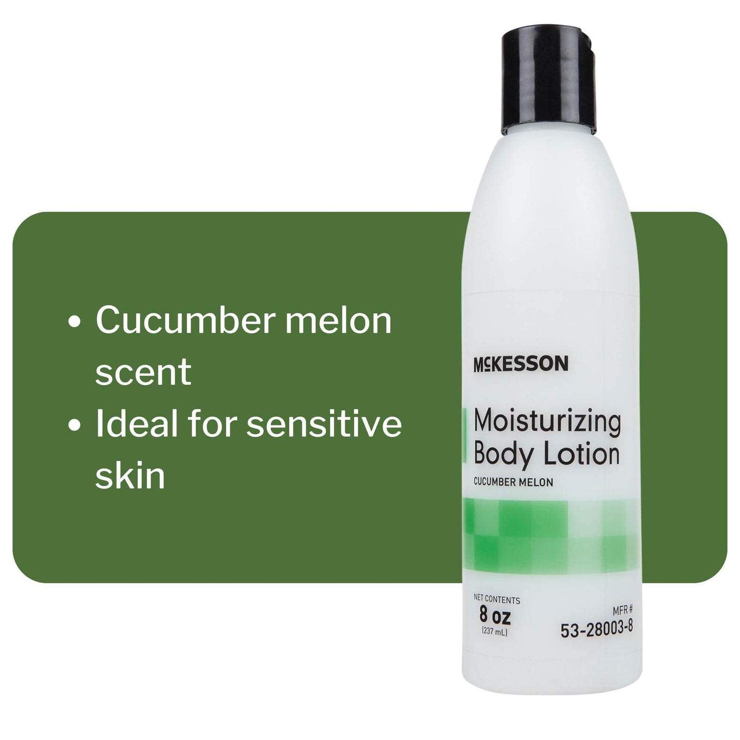 McKesson Moisturizing Body Lotion, Cucumber Melon Scent, 8 oz, 1 Count