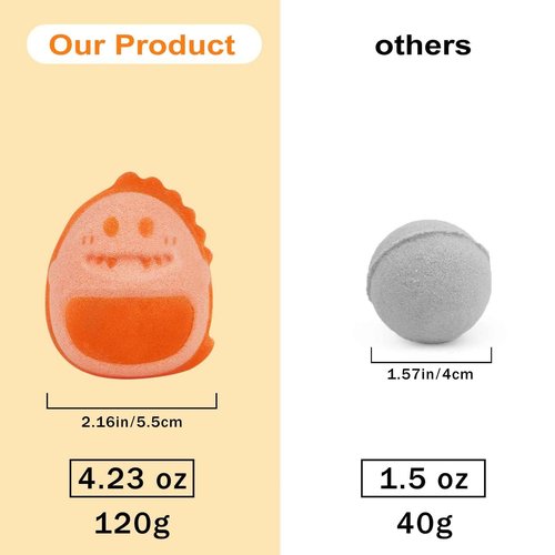 Dinosaur Bath Bomb Gift Set 9 Packs for Girls and Boys, Handmade and Nature Bath Bombs with Surprise for Kids, Perfect for Bubble Bath, Christmas Birthday Gifts for Kids Toddler Women