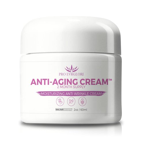 Pro Evrglori Anti Aging Cream - 2 Month - Our Best Anti Aging Cream for Women - Pro Everglori Skincare Anti Wrinkle Cream for Women - Pro Evrglori Anti Aging Skin Cream for Women - Skin Wrinkle Cream