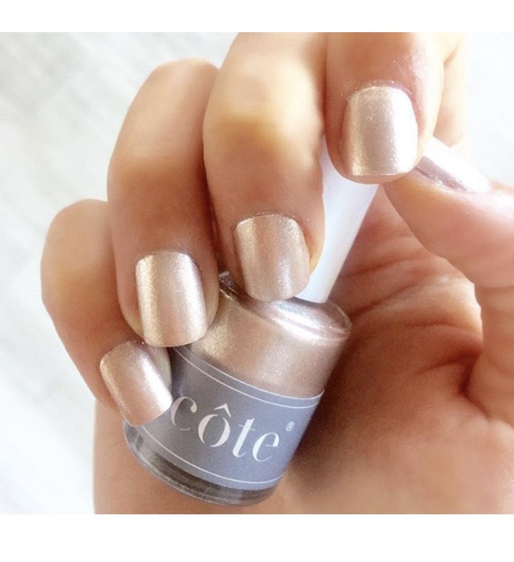 Cote Toxin Free Nail Polish (No. 13 Radiant Rose Gold)