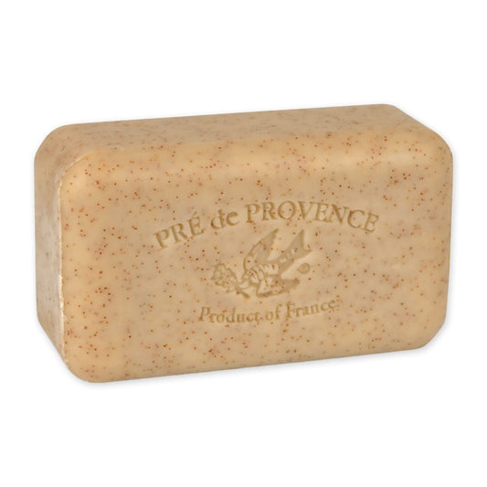 Pre de Provence Artisanal French Moisturizing Soap Bar, Shea Butter Enriched, Quad Milled for Long Lasting Rich Smooth Lather, 5.3 Ounce, Honey Almond