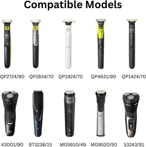 Replacement Charger for Philips Norelco Shaver 2400 2600 5000 3000, Compatible with Philips One Blade QP2724 QP2834 QP1924 5V