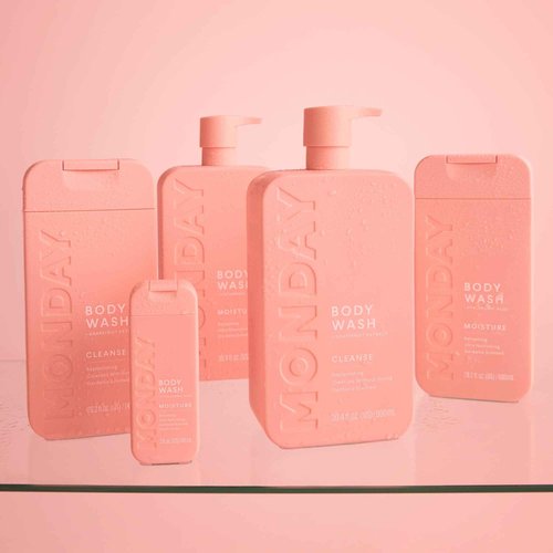 MONDAY HAIRCARE MOISTURE Body Wash in Fresh Gardenia with Hyaluronic Acid & Shea Butter for All Skin Types, 900 mL (Pack of 2)