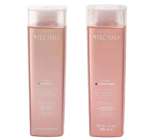 Tec Italy Lumina Shampoo & Conditioner Bundle Pack