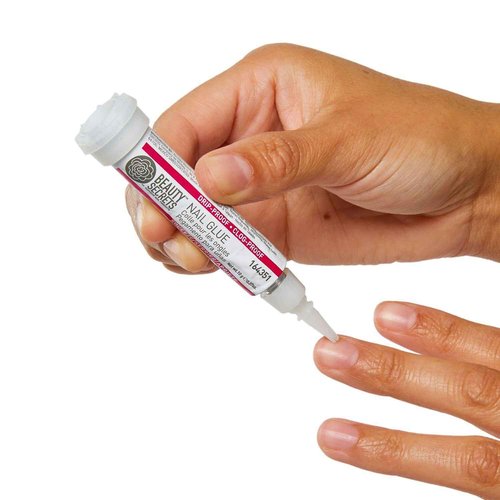 Beauty Secrets Nail Glue, Drip & Clog Proof, 6 Pack