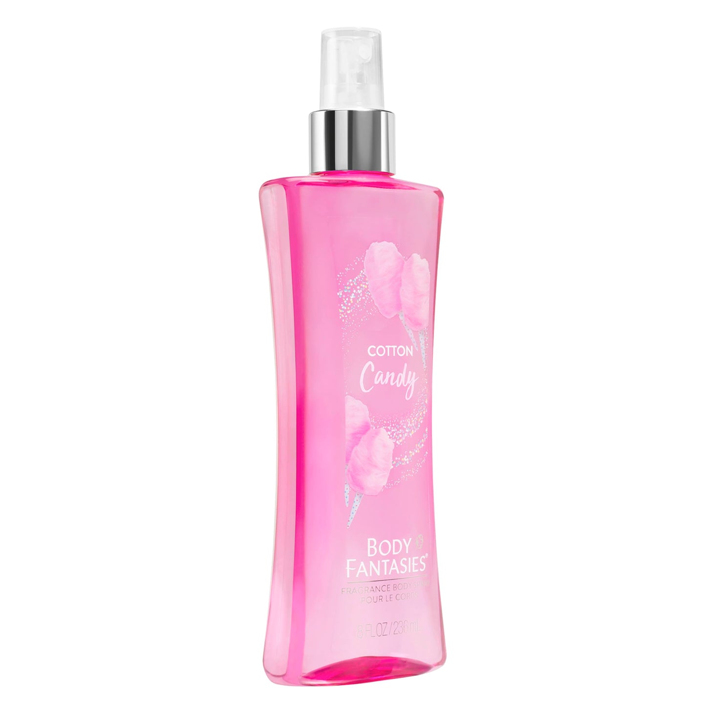 Body Fantasies Signature Fragrance Body Spray, Cotton Candy, 8 Fluid Ounce