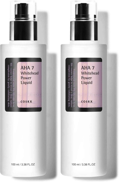 COSRX AHA 7 Whitehead Power Liquid, 100ml (Pack of 2)