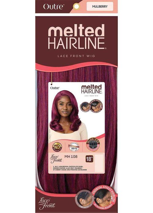 Outre Lace Front Wig - Melted Hairline - MH 108 (MULBERRY)
