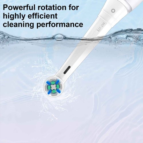 8PCS iO Replacement Heads Compatible with Oral B IO 2/3/4/5/6/7/8/9/10 Series Electric Toothbrush,Compatible with Oral B io Series Toothbrush Heads with Medium Bristles