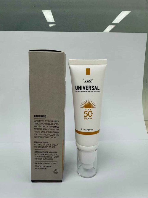VGO Clear Face Sunscreen + VGO Tinted Sunscreen for Face