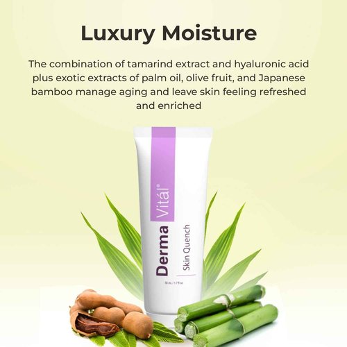DermaVitál Skin Quench Facial Moisturizer for DermaWand - Face Moisturizer, Cream Combines Argireline, Sodium Hyaluronate and Aloe Vera - Reduce the Appearance of Wrinkles - 1oz