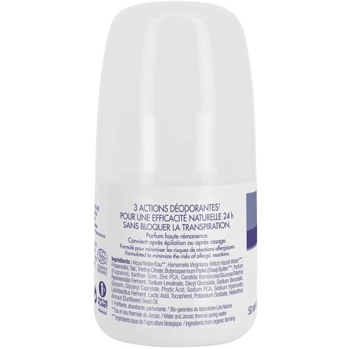 Eau Thermale Jonzac Organic Cosmetic Nutritive Hypoallergenic Deo-Care, 50 ml
