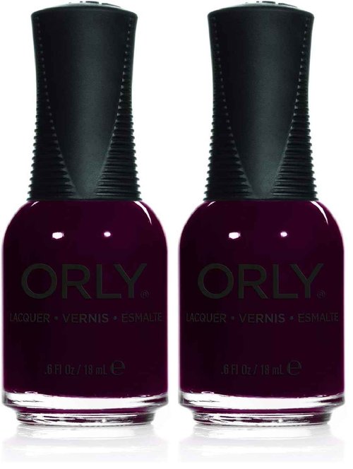 Orly Nail Lacquer, Vixen, 0.6 Fluid Ounce (Pack of 2)