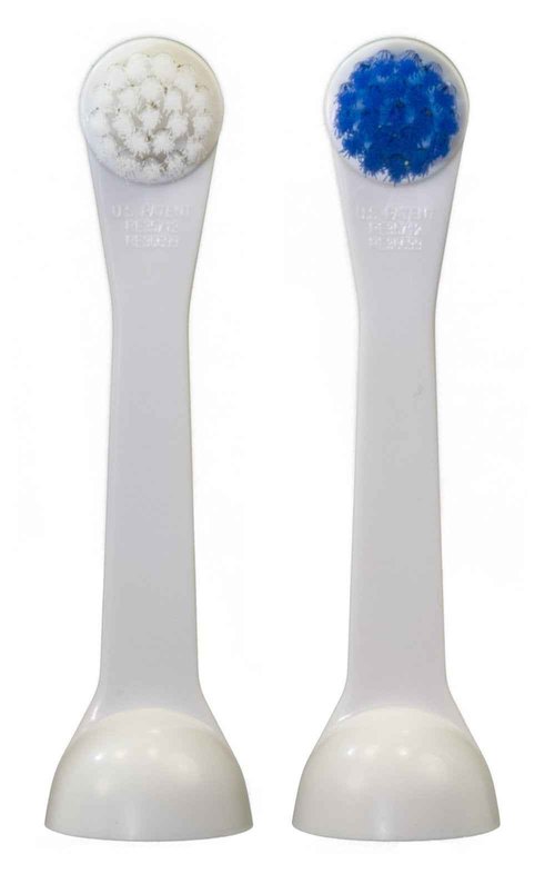 Cybersonic Classic Compact Replacement Brush Heads, Compatible with All Cybersonic Electric Toothbrushes (2 Pack)
