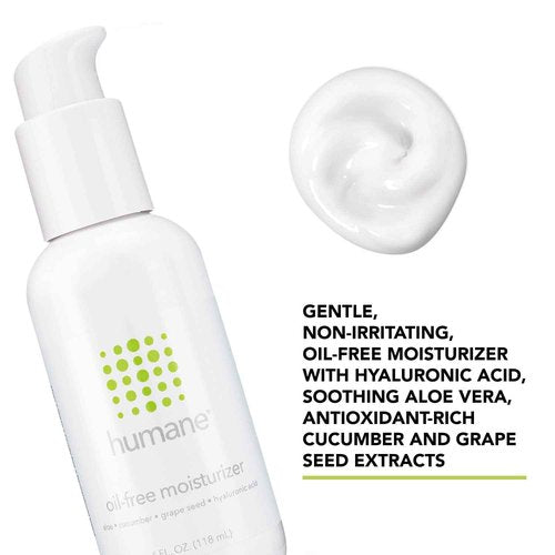 Humane Clarifying Toner and Oil-Free Moisturizer Bundle - Acne Treatment for All Skin Types