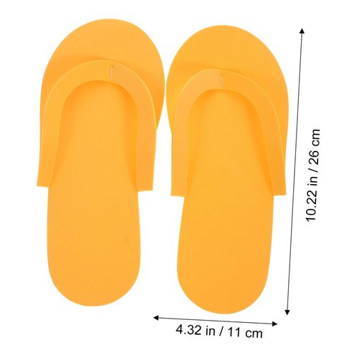 ROSENICE Disposable Pedicure Slipppers for Salon Spa Pedicure 36 Pairs (Random Color)