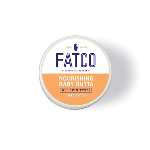 FATCO Baby Butta with Organic Tallow Balm to use as a Safe Pregnancy Moisturizer and Baby Skin Moisturizer - Unscented (4 oz)