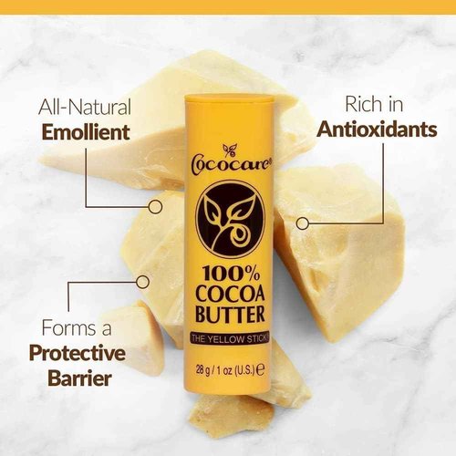Cococare 100% Cocoa Butter Stick 1 oz (Pack of 10)