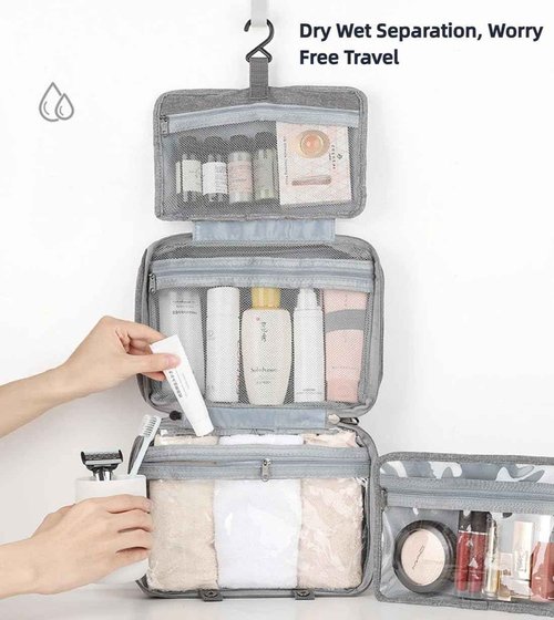 SUTMDO Wash Bags for Boys & Girls,Lightweight Carry-On Size,Toiletry Bag for Traveling,Small Tote Bags,Sport Toiletry Bag, (051hui)