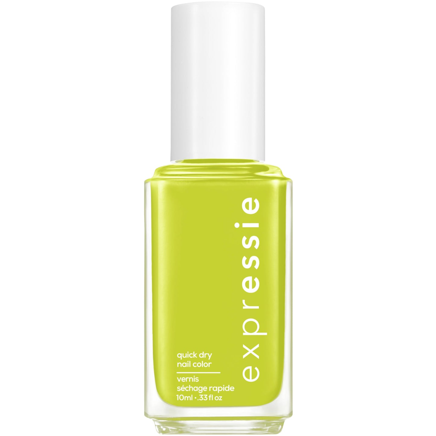 essie expressie quick dry nail polish, vegan, power moves, green, main character moment, 0.33 fl oz