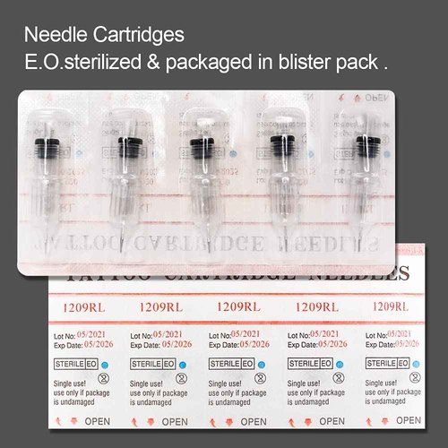 Tattoo Cartridge Needles - Autdor 100Pcs Mixed Tattoo Needles Cartridge Round Liner Shader Flat Magnum 3RL 5RL 7RL 9RL 3RS 5RS 7RS 9RS 5M1 7M1 for Tattoo Supplies Tattoo Kit Tattoo Machine