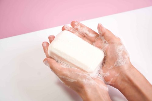 ASANTEE Rice Milk with Collagen and Honey Body Soap 125 g. (Pack of 3)