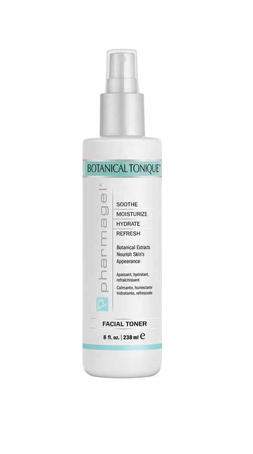 Pharmagel Botanical Tonique Facial Toner for All Skin Types | Tone Skin & Pore Minimizer | Refreshing and pH Balancing | Face Moisturizer Toner - 8.0 fl. oz.