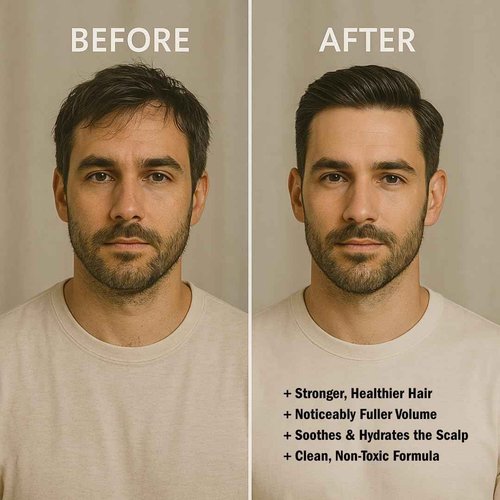 HygieneLab Mens Shampoo - EWG Verified Non-Toxic Formula, Fragrance-Free & Paraben-Free, Gentle Cleanse for All Hair Types, Premium Quality (10 fl oz)