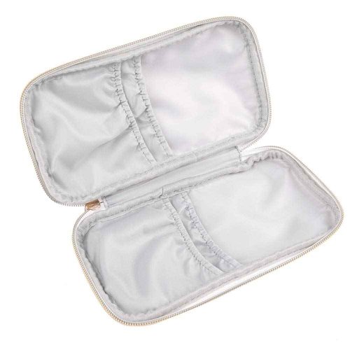 Travel Cosmetic Case,Zipper Makeup Brushes Bag,Marble Makeup Bag Storage Cosmetic Bag,Professional Multi functional Cosmetic Bag Handbag for Travel Home