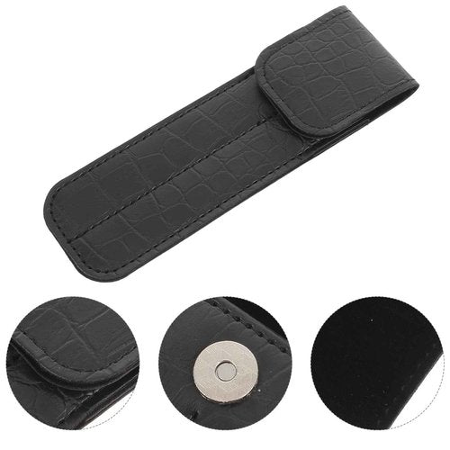 Angoily Magnetic Tool Tweezer Holder Lash Tweezer Lashes Para Uñas Nail Art Tools Lash Makeup Organizer Bag Case Empty Nest Clip Plush Make up