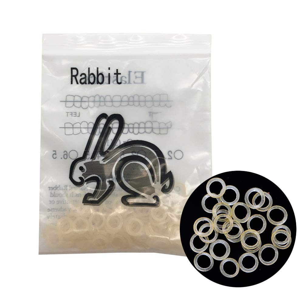 10 Bag Dental Orthodontic Rubber Bands Orthodontic Elastic Orthodontic Supply 3.5 Oz (3/16")