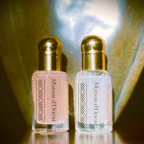 Maison d'Orient Pink Musk (مسك وردي) and Musk Tahara (مسك الطهارة) Hand-crafted Oil Perfumes