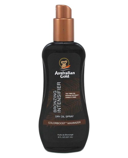 Australian Gold Intensifier Bronzing Dry Oil Spray 8 Ounce (Pack of 2)