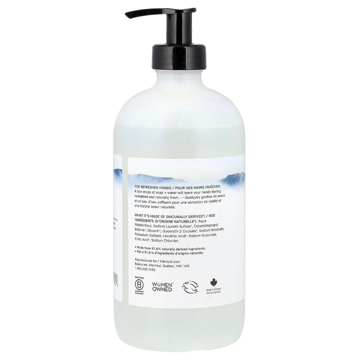 The Unscented Company, Hand Soap, 16.9 Ounces