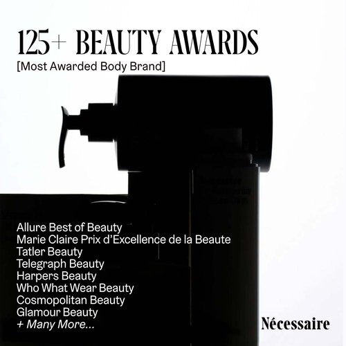 Nécessaire Body Essentials - Skin Care Gift Set For Women + Men - Travel-Size Body Wash, Body Lotion + Deodorant | Dermatologist-Tested. Hypoallergenic | Vegan | Aluminum-Free Deodorant (Olibanum)