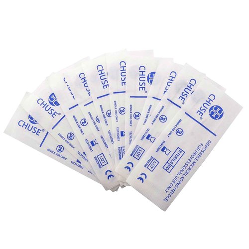Chuse S12 50pcs Permanent Makeup Manual Eyebrow Tattoo Needle Microblading 12 Sloped Needles